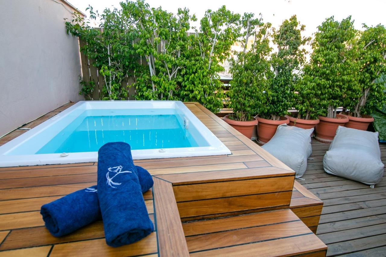 דירות Beautiful Penthouse In Athens With Outside Jacuzzi מראה חיצוני תמונה